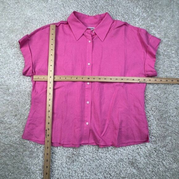 Crosby By Mollie Burch Foster Top Bubblegum Pink - Picture 8 of 9